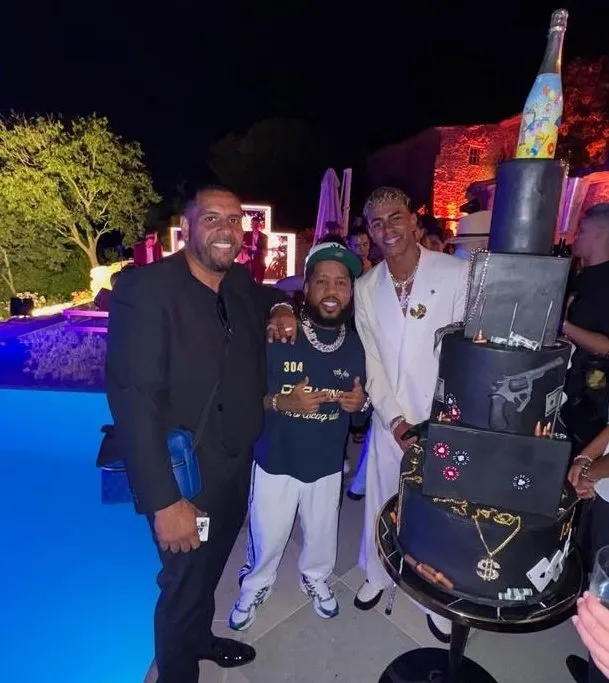 Una de las postales que se filtró del cumpleaños de Lamine Yamal