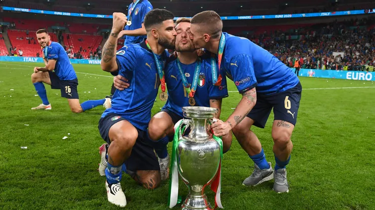 Marco Verratti ganó, junto con su selección, la Eurocopa 2020.