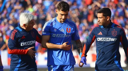 Nicolás Ramírez se lesionó en un minuto de Superclásico entre la U y Colo Colo.