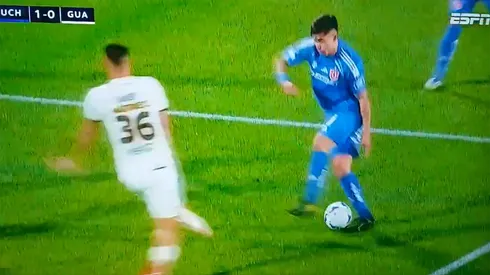 El lujito de Ronaldinho Hormazábal en la U contra Guaraní.