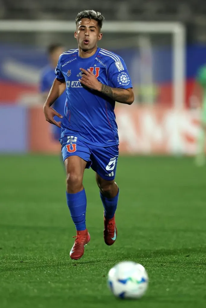 Lucas Assadi, la figura de la U ante Guaraní en Copa Sudamericana (Photosport)