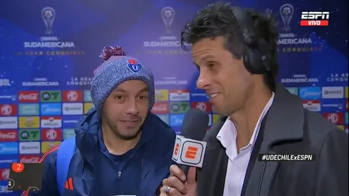 El sabroso saludo de Carepato a Rivarola, al aire por ESPN.