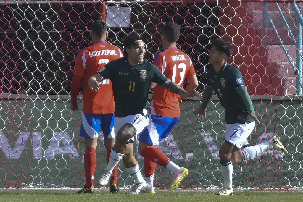 Bolivia le ganó a Chile y sigue luchando por ir al Mundial. Foto: Daniel MIRANDA/APGNoticiasBo/Photosport
