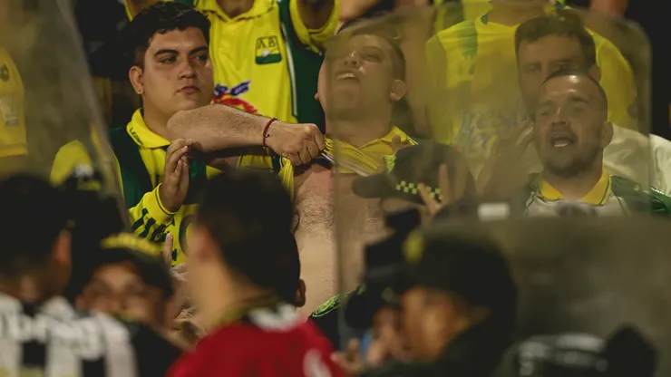 Acto racista de hincha del Bucaramanga a jugadores del Atlético Mineiro.
