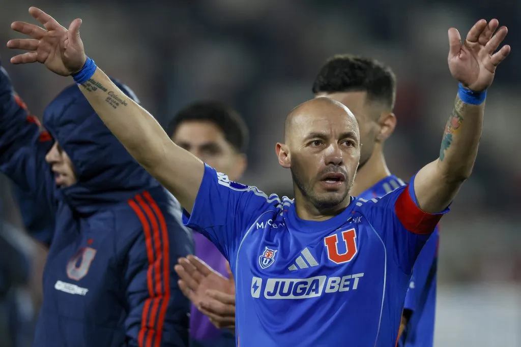 Fara Claudio Borghi, Marcelo Díaz es un aporte muy importante en Universidad de Chile. Foto: Andres Pina/Photosport