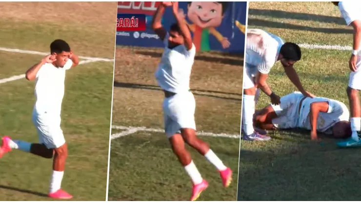 Delantero brasileño se lesionó por festejar como CR7
