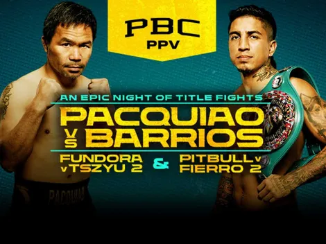 ¿Dónde ver Manny Pacquiao vs. Mario Barrios en su regreso al ring?