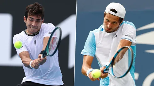 Cristian Garin y Titouan Droguet