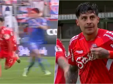 Tras error de Montes: el gol de Pato Rubio para amargar a la U