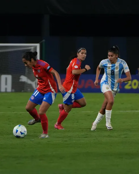 La Roja perdió por 2-1 frente a las Albicelestes en la Copa América Femenina 2025