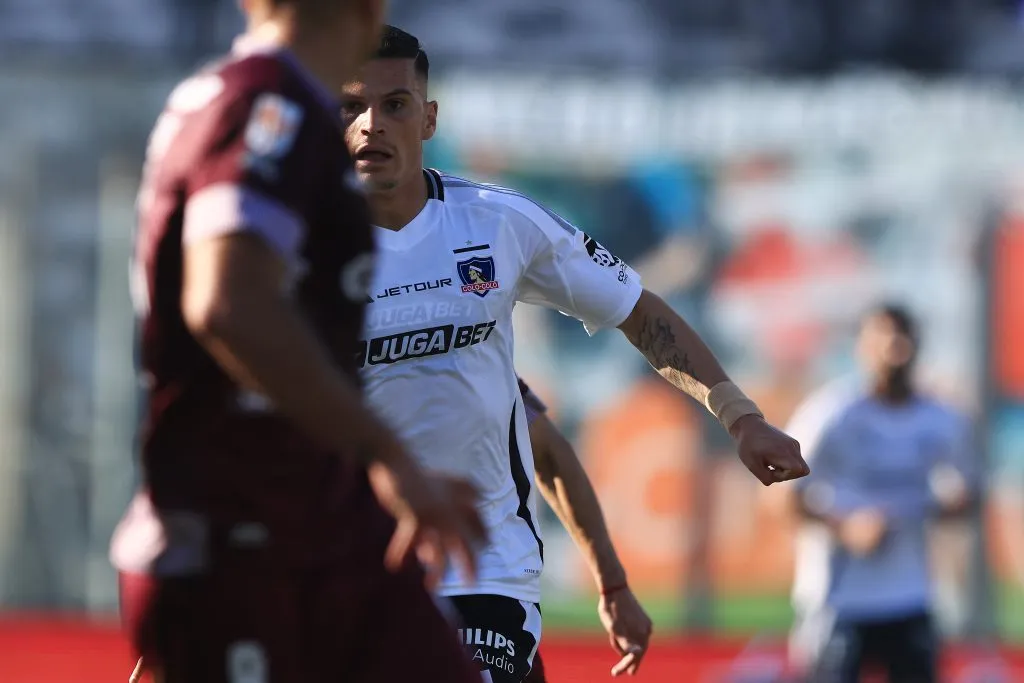 Lucas Cepeda jugando ante La Serena. Foto: Felipe Zanca/Photosport
