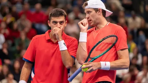 Tomás Barrios y Nicolás Jarry