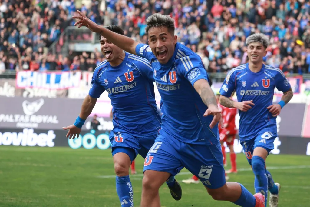 Todo era alegría en la U con el 2-1 provocado por Assadi | Photosport