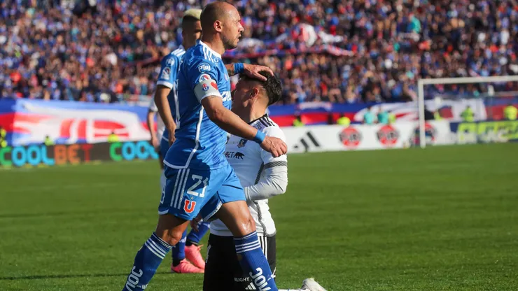 Cristian Zavala en el Superclásico.