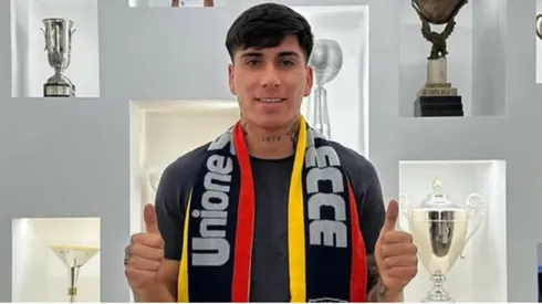 Matías Pérez recibe la primera gran noticia en su estadía en el Lecce.