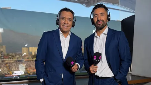 Basaure compartió transmisiones con Claudio Palma.