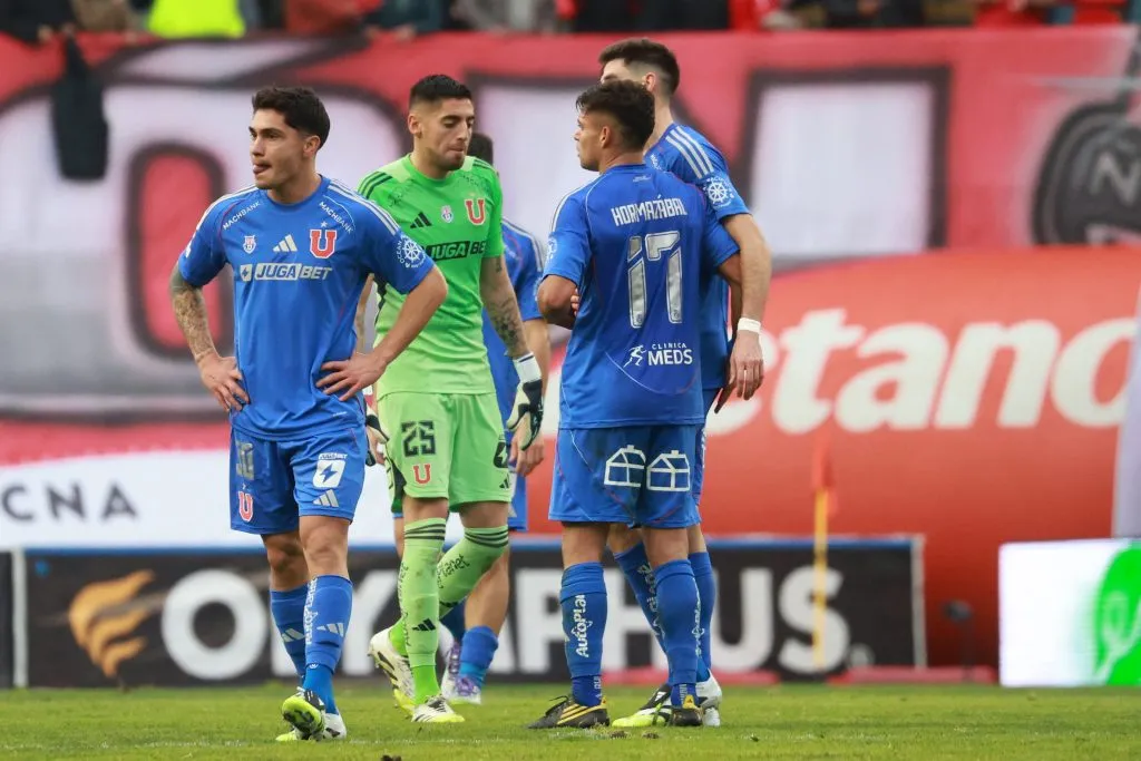 U de Chile sigue masticando la rabia por el empate ante Ñublense. Foto: Eduardo Fortes/Photosport