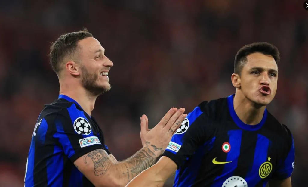 Marko Arnautoviç dejaron buenas migas tras compartir en el Inter.