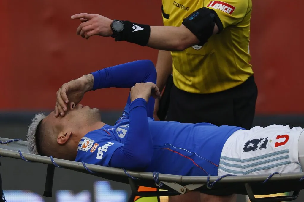 Si bien se había recuperado de una lesión ante Curicó, tras Unión Española duró solo unos minutos en la cancha y desde ahí no ha podido jugar. Foto: Andres Pina/Photosport