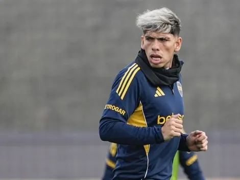 Por qué el DT de Boca mandó a Palacios a entrenar con juveniles