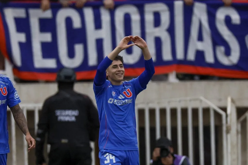 Flavio Moya suma 8 partidos (303 minutos)&nbsp;con 1 gol en el 2025. Imagen: Photosport