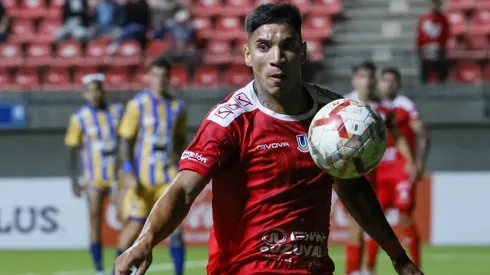 El jugador Nahuel Brunet de La Calera fue denunciado por un gesto 'obsceno' en el pasado duelo ante Unión Española.