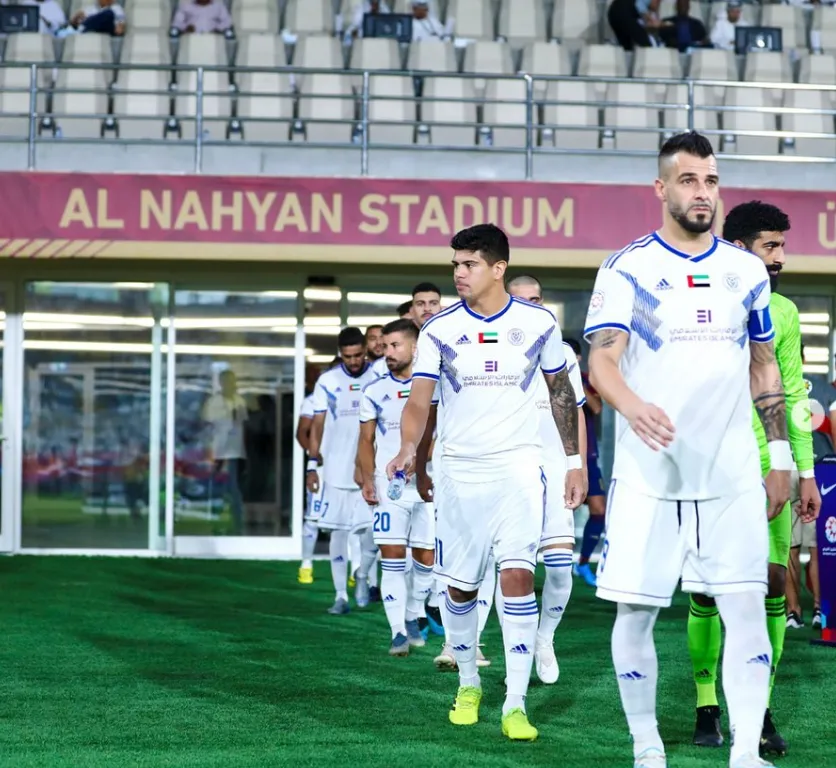 Esteban Pavez y Álvaro Negredo en Al Nasr. (Instagram).