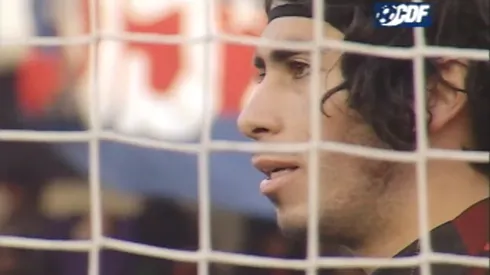 Así quedó Johnny Herrera después de ese golazo que sacó a la U de Chile en los playoffs.