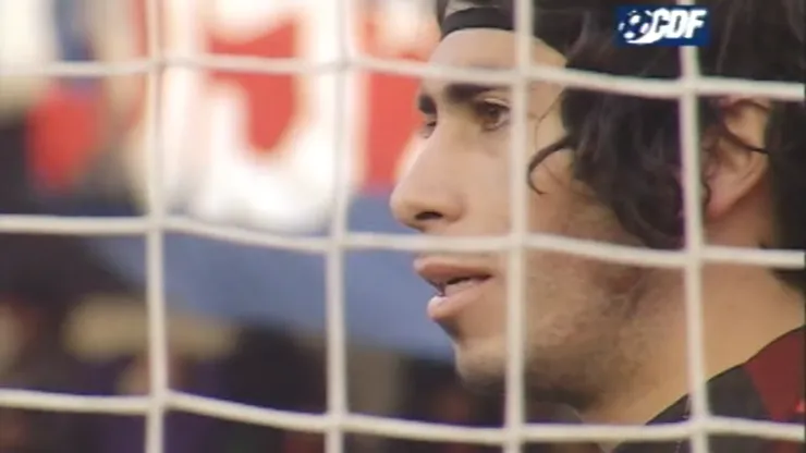 Así quedó Johnny Herrera después de ese golazo que sacó a la U de Chile en los playoffs.