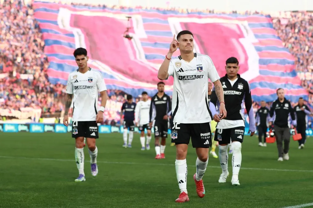 Lucas Cepeda sabía que le iba a caer una sanción por su actitud, aunque mostró arrepentimiento. (Felipe Zanca/Photosport).