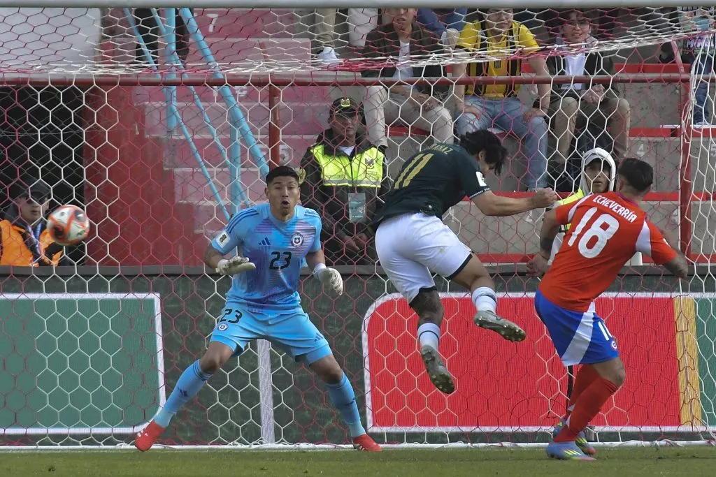 Brayan Cortés no quiere perder su lugar en la selección chilena. Foto: Daniel Miranda/APG Noticias/Photosport