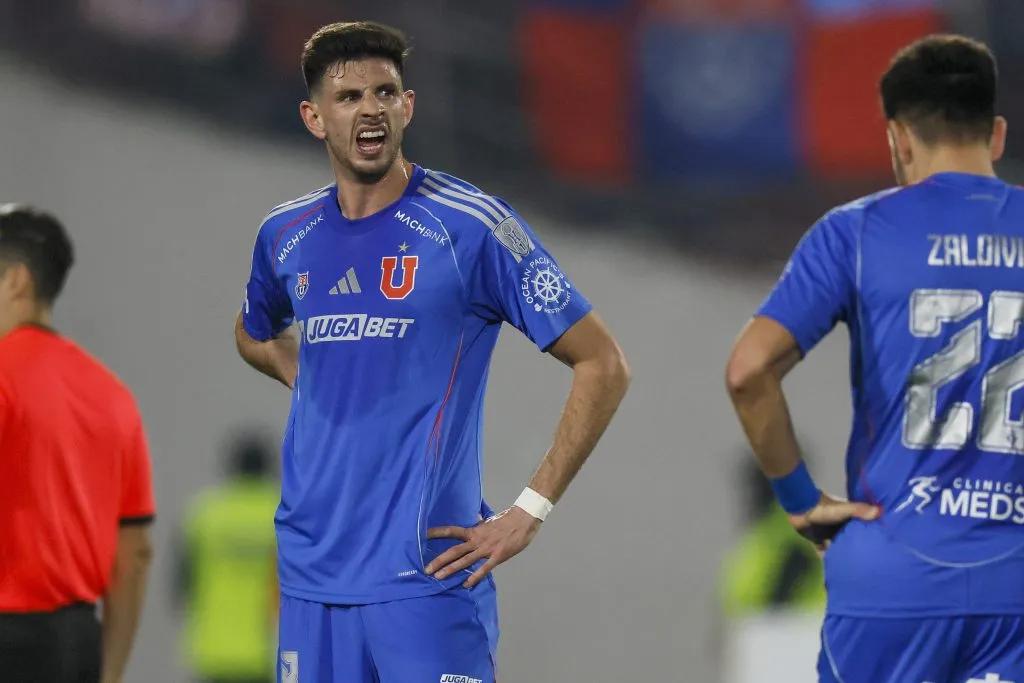 Lucas di Yorio en la U de Chile. Andres Pina/Photosport