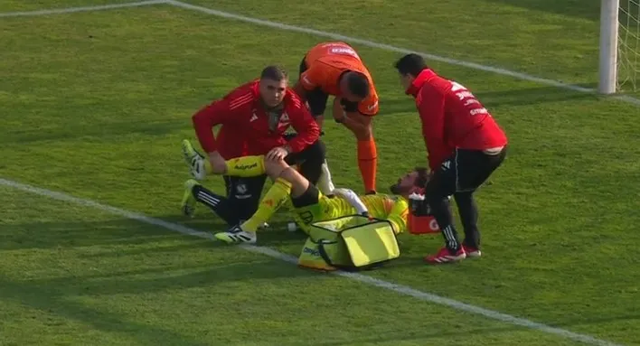 De Paul tuvo que ser atendido en más de una ocasión por el cuerpo médico