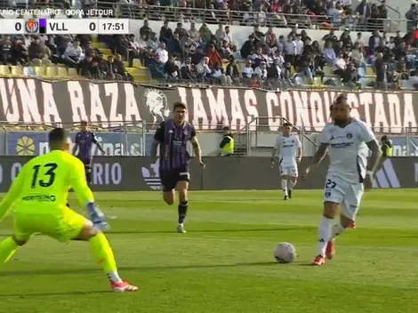 Feroz farra de Vidal: se pierde solo el gol de Colo Colo ante Valladolid