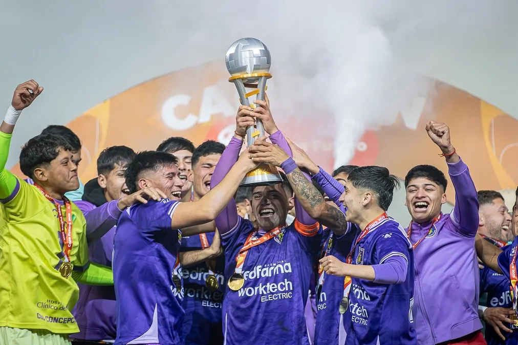 Deportes Concepción, último campeón del torneo Proyección (Carlos Paredes/Comunicaciones ANFP)