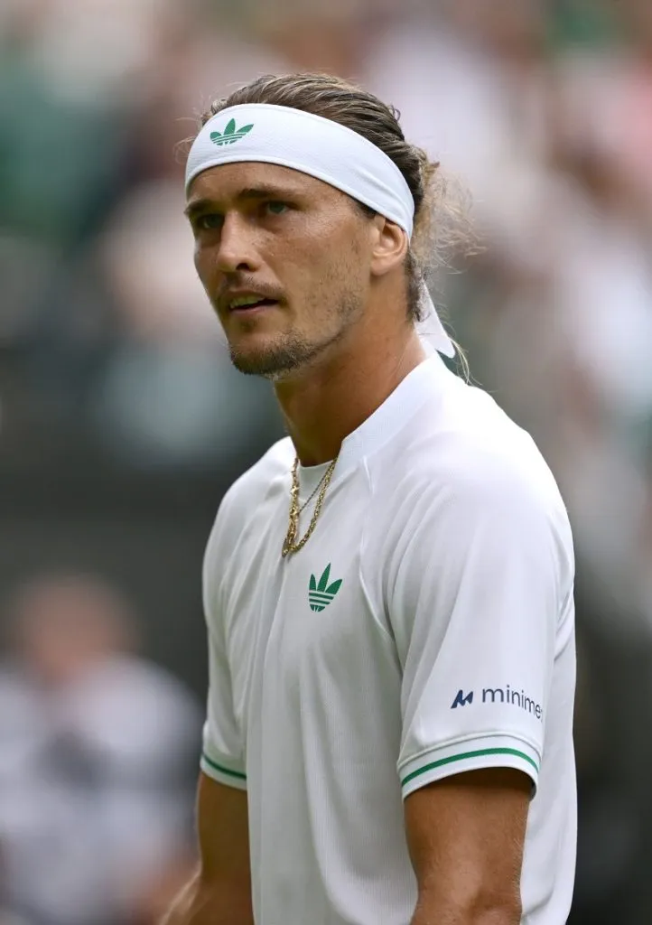 Alexander Zverev pierde en primera ronda de Wimbledon 2025 (Getty Images).