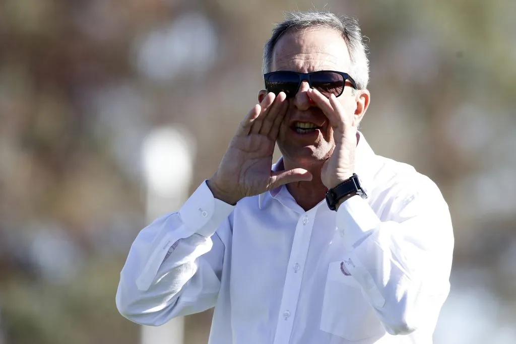 Gerardo Pelusso está ilusionado con Gustavo Álvarez en U de Chile. Foto: Andres Pina/Photosport