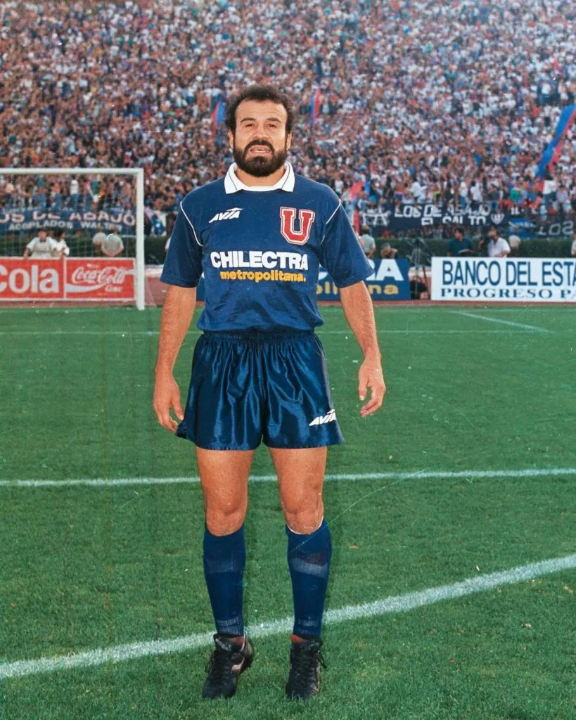 Rogelio Delgado en U de Chile. Foto: U de Chile.