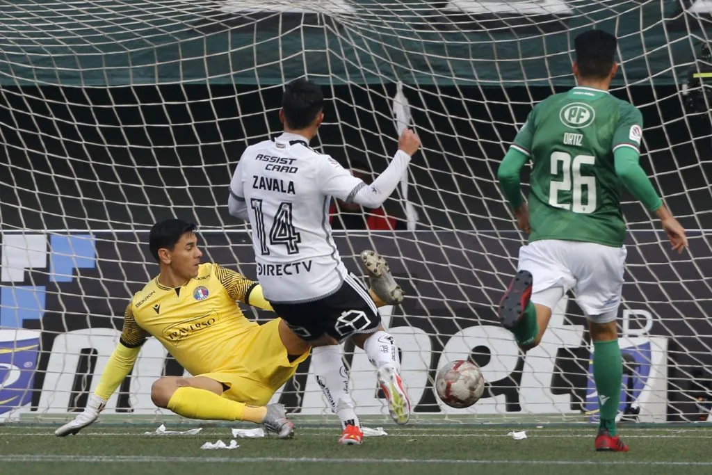 Cristián Zavala le anotó al Audax Italiano en 2024. (Dragomir Yankovic/Photosport).