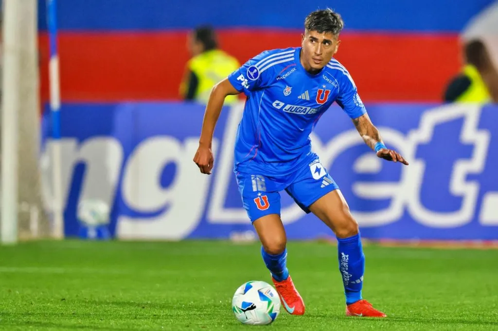 Matías Sepúlveda, volante en U de Chile que lo representa Fernando Felicevich (Photosport)