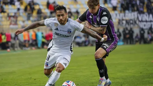 Colo Colo vs Real Valladolid. Partido amistoso 2025. El jugador de Colo Colo Marcos Bolados.