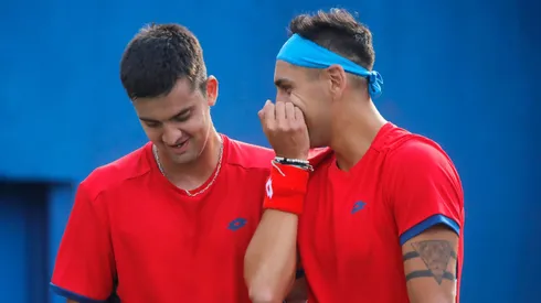 Tomás Barrios y Alejandro Tabilo en la Copa Davis 2024