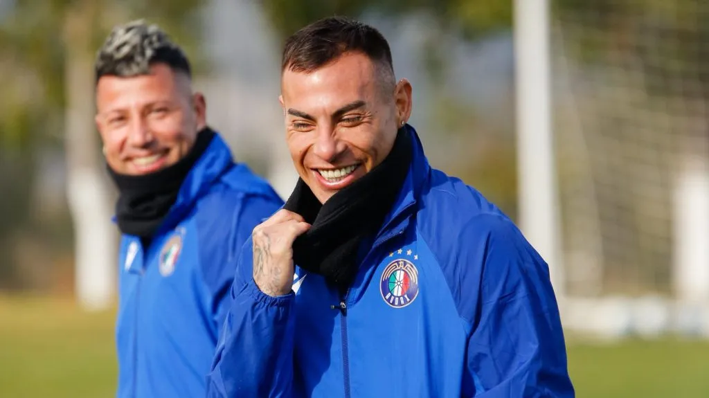 Eduardo Vargas llegó a Audax Italiano y es refuerzo de la tienda itálica