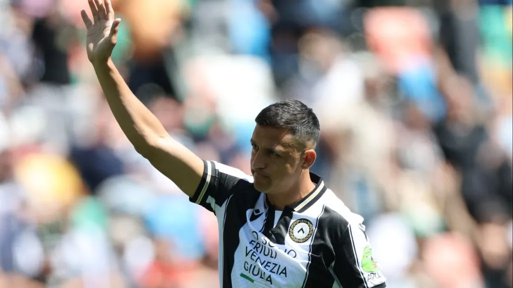 Alexis Sánchez parecía más afuera que adentro de Udinese, pero las cosas pueden dar un giro. Foto: Getty Images.