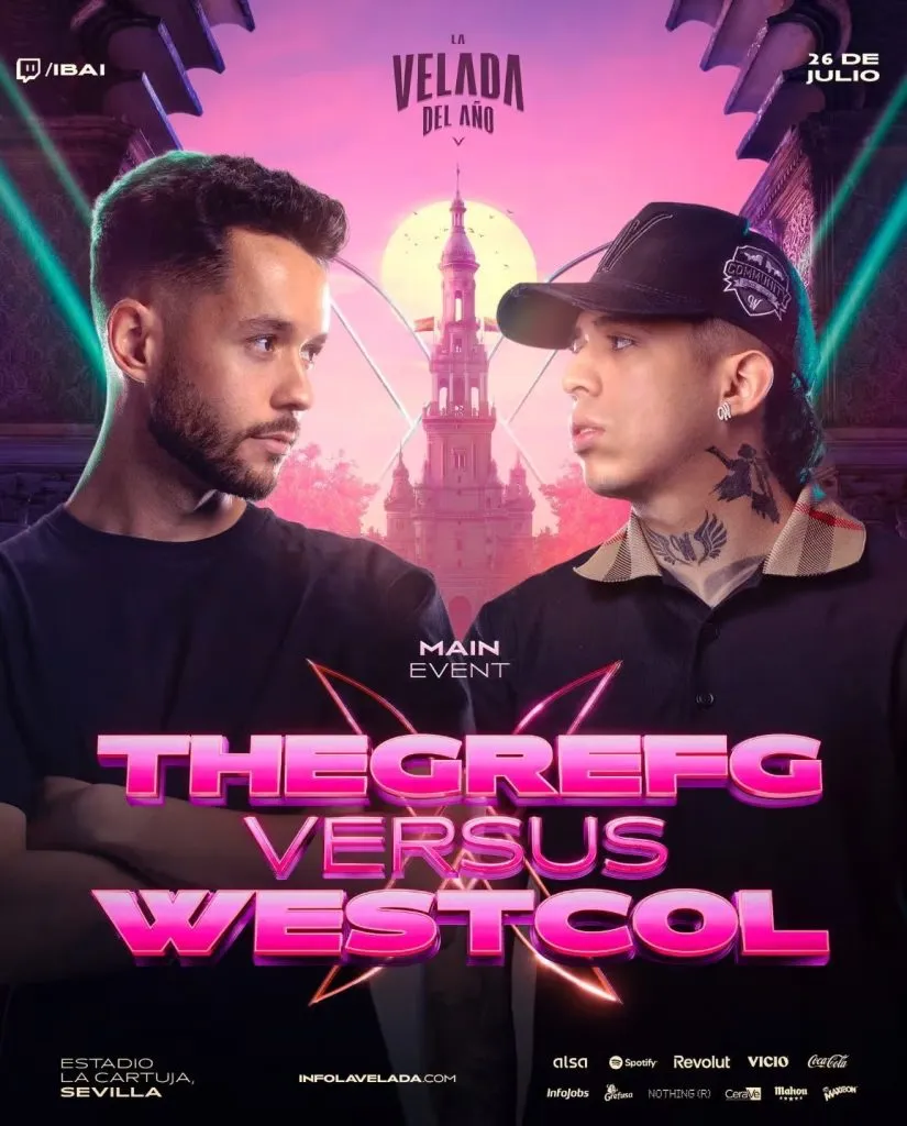 The Gregf y Westcol animan el evento central de La Velada del Año 5.