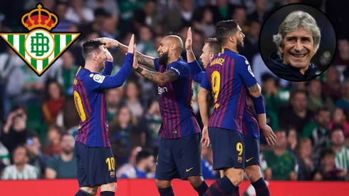 Se mueve con todo el Betis del chileno.