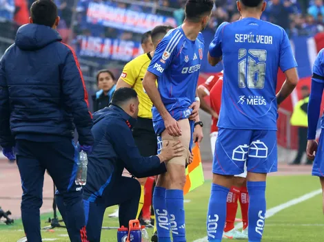 Les pena Vargas: se lesiona delantero de la U y puede ser operado