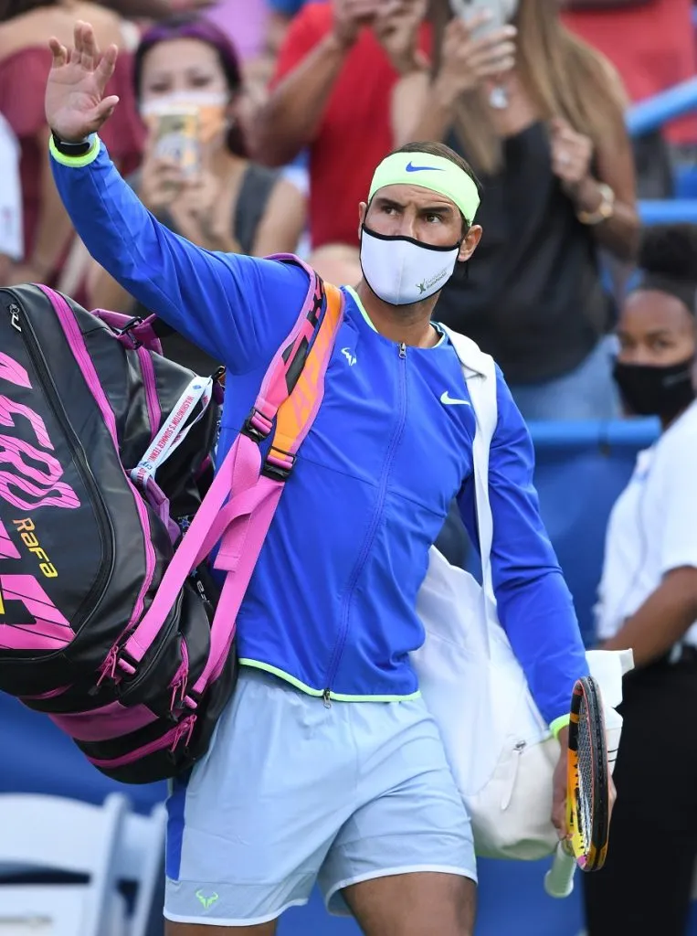 Rafael Nadal en el Citi Open 2021 (Getty Images).