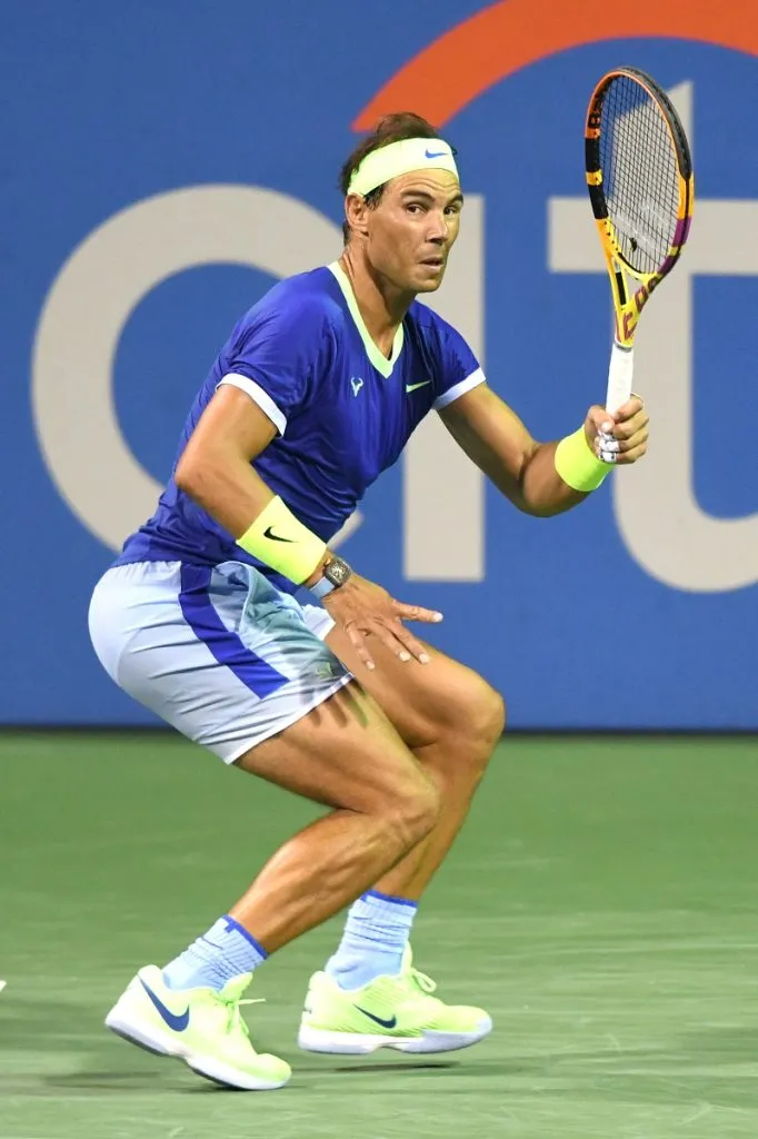 Rafael Nadal en el Citi Open de Washington en 2021 (Getty Images).