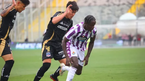 Un jugador de Colo Colo maravilló al Real Valladolid tras el segundo amistoso.